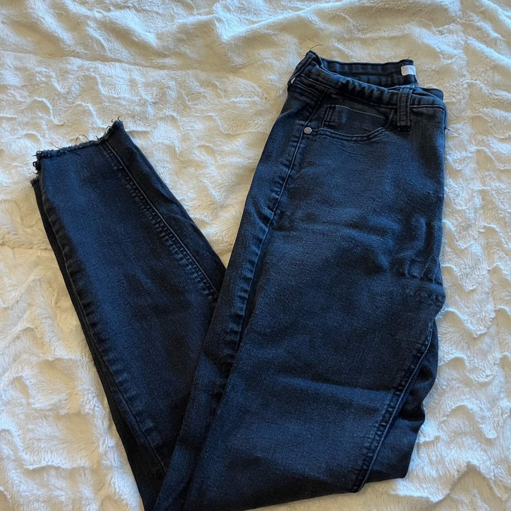 Black High Waisted Skinny Jeans